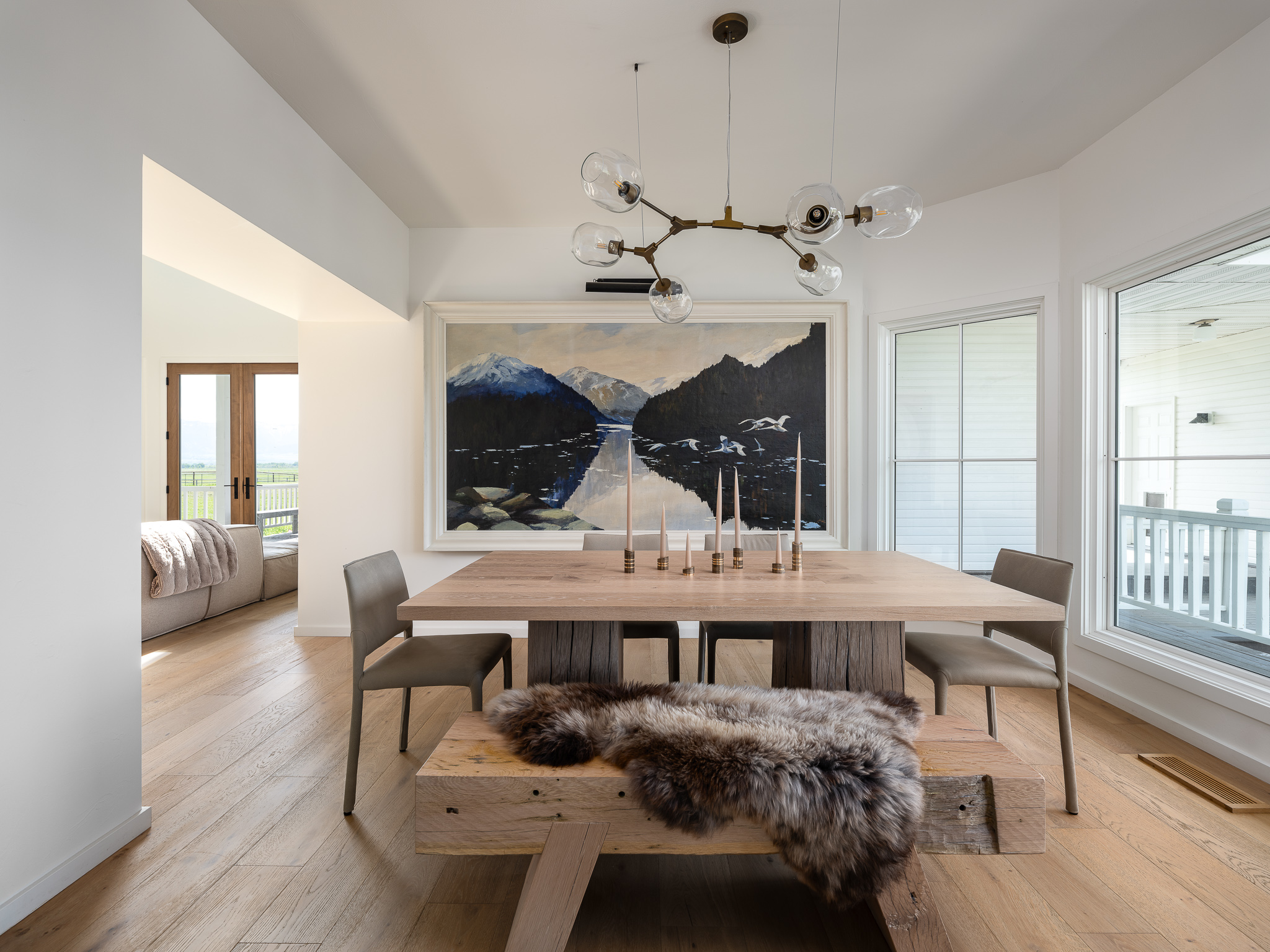 Interior detail Dry Creek Ranch